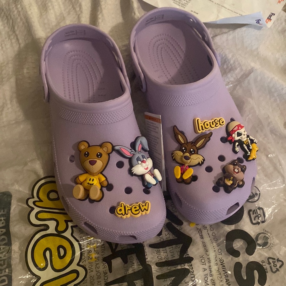 Drew House Justin Bieber Crocs